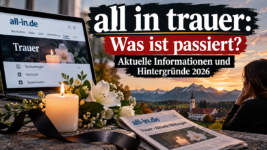 all in trauer